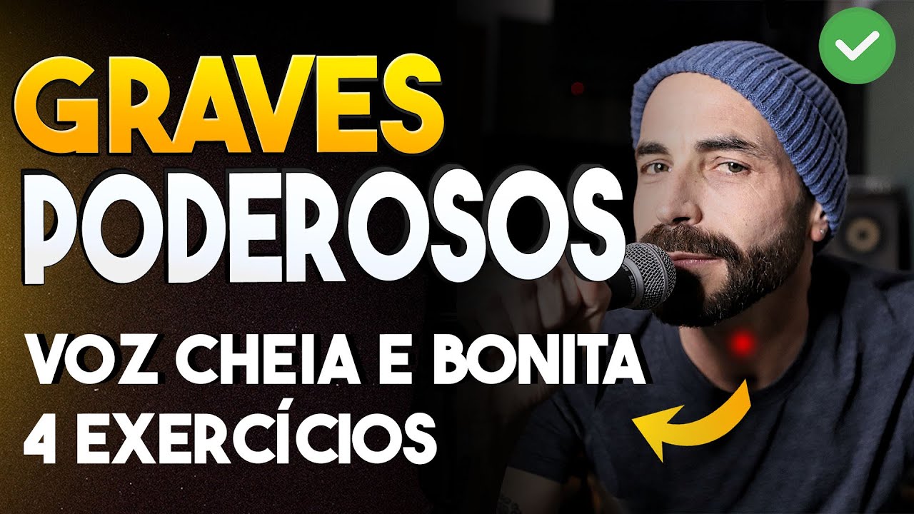 Baritonos e Baixos (TREINO ESPECIAL voz grave) Voz em Construção
