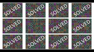 Domino Puzzle solved in #Excel β€οΈ