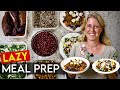 Lazy plantbased meal prep hacks for a week what i eat in a day