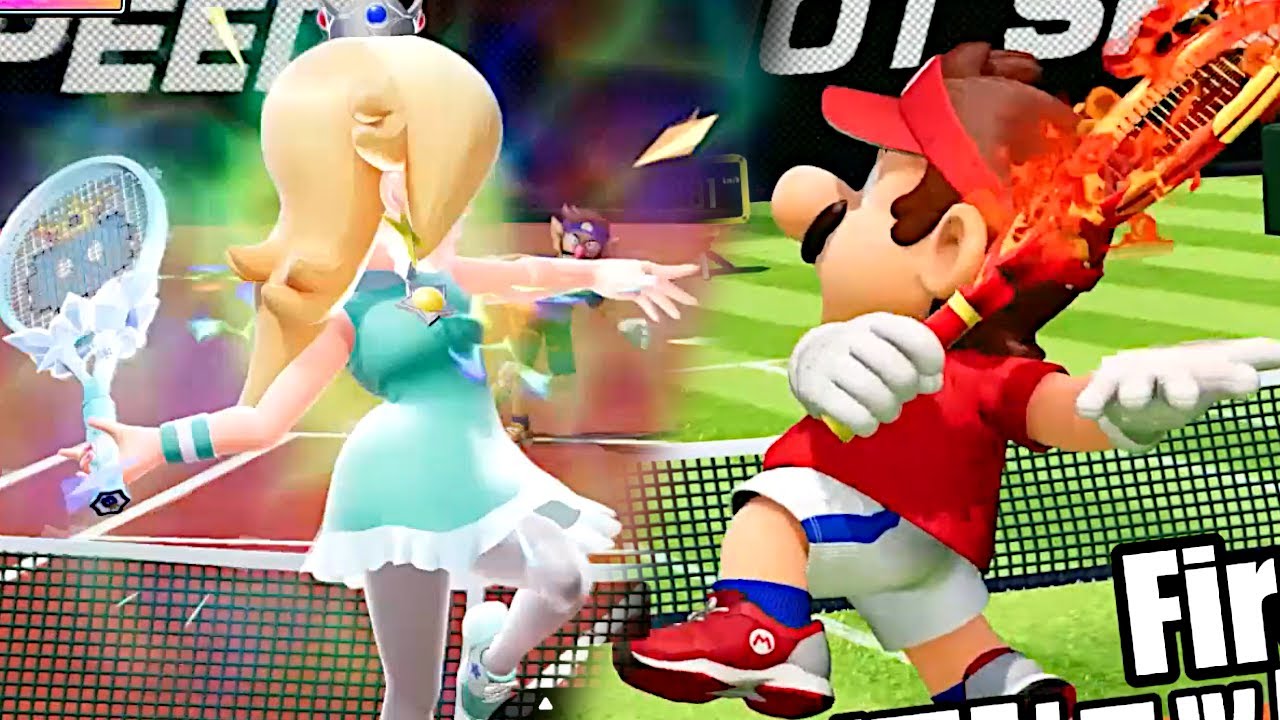 Mario Tennis Fever - Special Shots Gameplay (Switch 2)