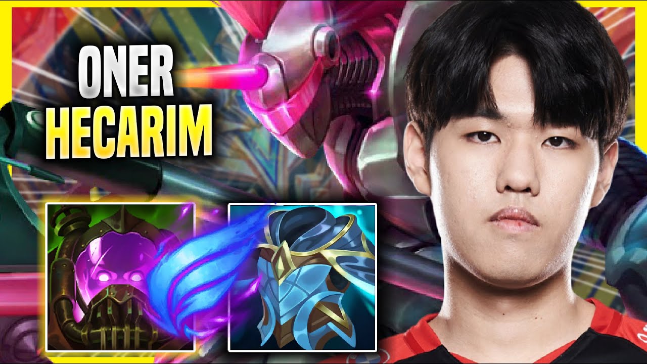 ONER PERFECT GAME WITH HECARIM! T1 Oner Plays Hecarim JUNGLE vs Viego