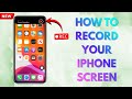 HOW TO TURN ON SCREEN RECORDING ON IPHONE