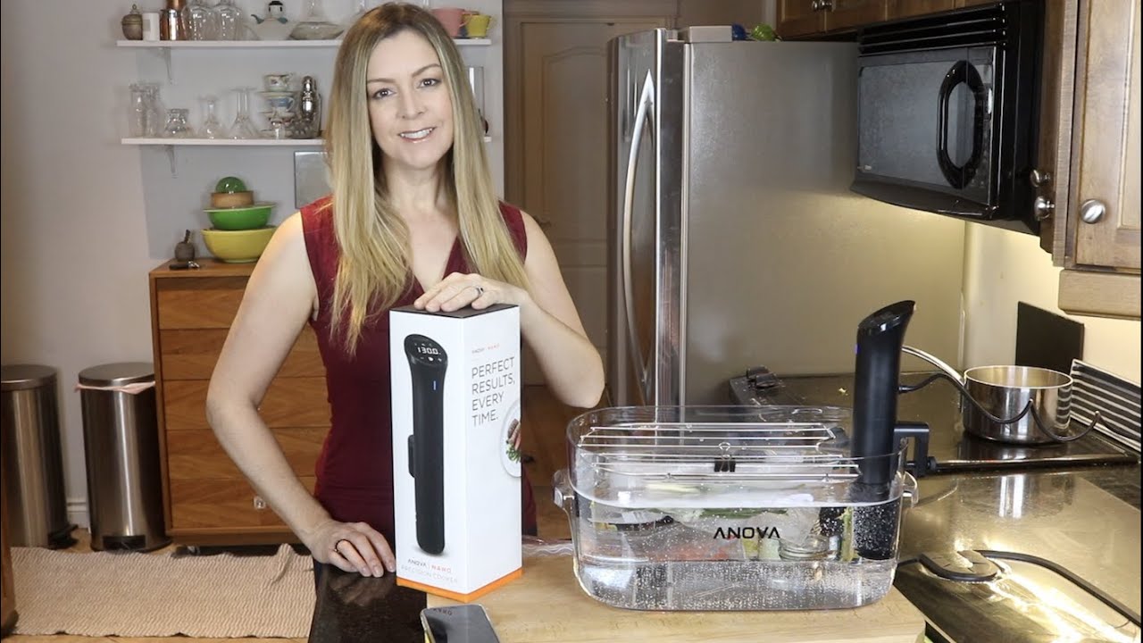 High Tech Bluetooth Cooking! Anova Nano 400 Sous Vide Demo 