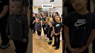 Musical Theatre Beginners Students Singing One Short Day From Wicked The Musical