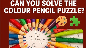 Most Relaxing & Colorful Pencil Jigsaw Puzzle | Satisfying ASMR Puzzle 🧩✨