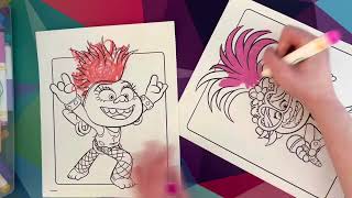Trolls World Tour Coloring Pages!