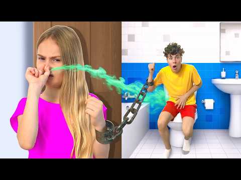 СКОВАН С МЛАДШЕЙ СЕСТРОЙ НА 24 ЧАСА Челлендж 