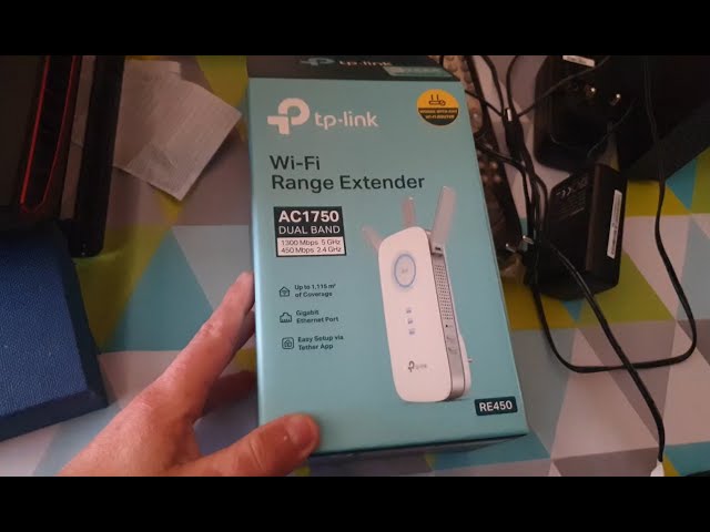 Repetidor Wifi TP-LINK RE450 AC1750 Dual Band rompemuros 1300Mbps TP-Link  RE450