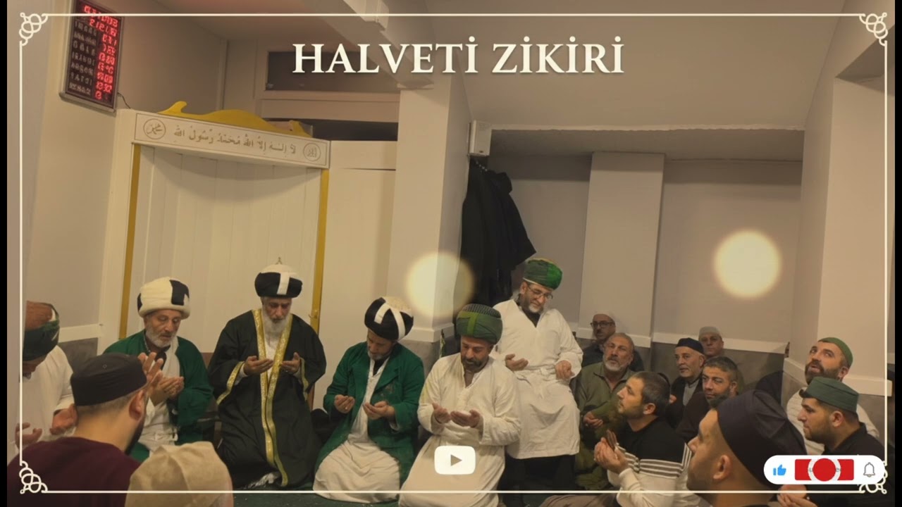 Halveti Zikri | Gel Gör Beni | Ne Zaman Anarsam Seni | Getirdiler Burağı | Zikre Dalmış Alem | 