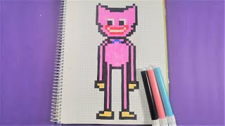 Como hacer a KISSY MISSY de POPPY PLAYTIME | Pixel Art