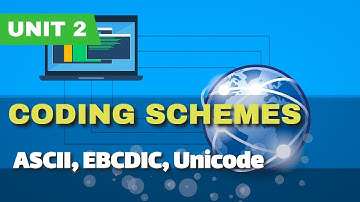 Coding Schemes | ASCII, EBCDIC & Unicode| (Urdu/Hindi)