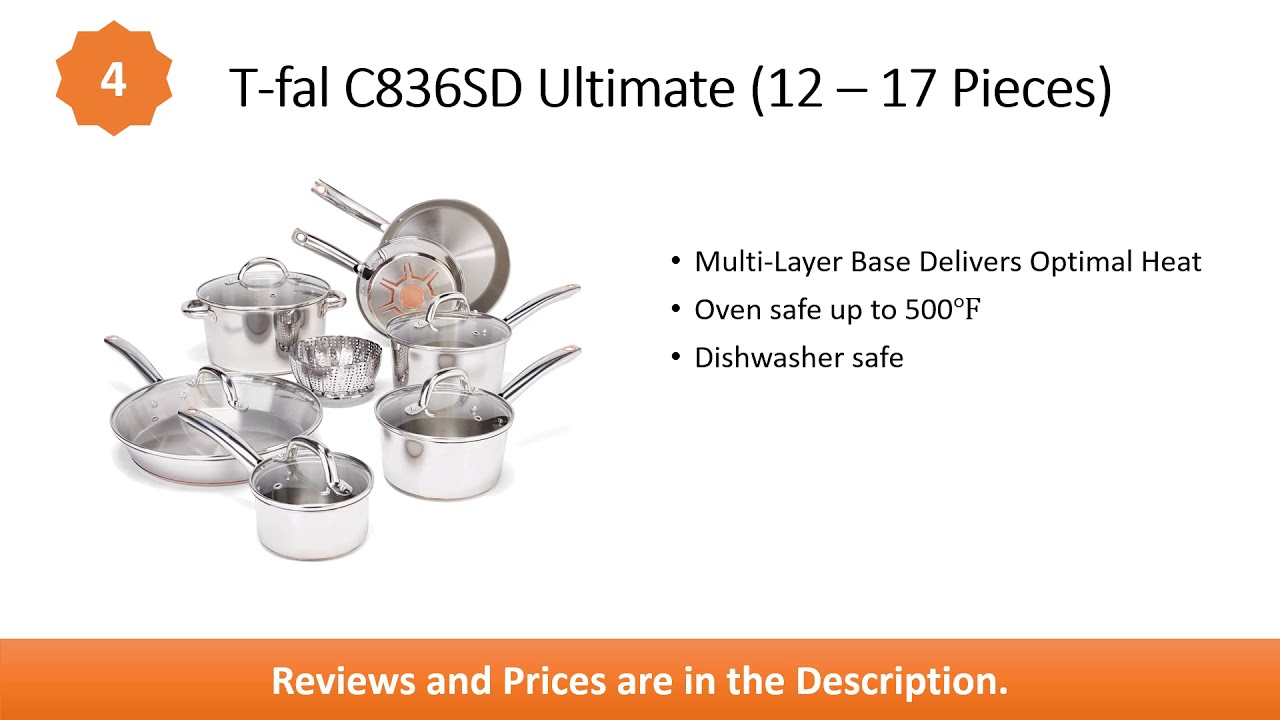 Best 5 Cookware Sets 2018 - Stainless Steel