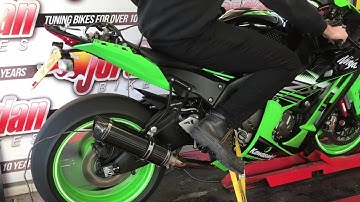 JORDAN BIKES DYNO ZX10R 2016 ECU REMAP FLASH
