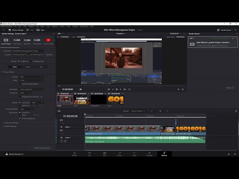 After Effects Disintegration Project
