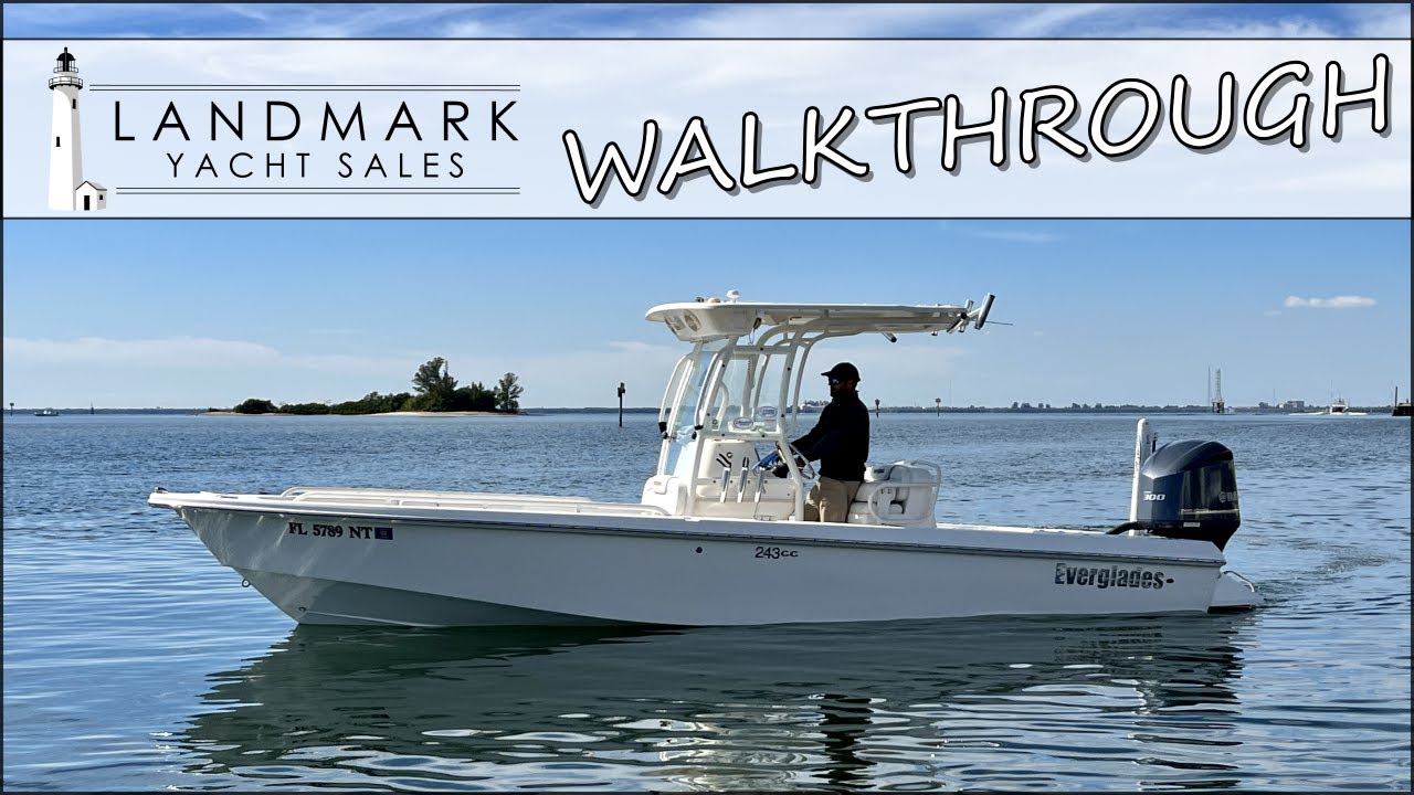 2007 Everglades 243 [WALKTHROUGH] - Tampa, FL