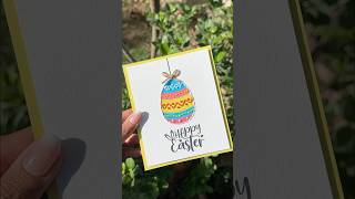 Easter Card idea easy and cute🥳 #easter #diy #giftideas