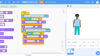 How to make a basic quiz on Scratch