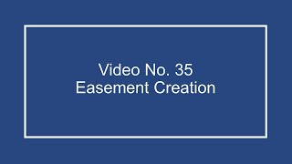 ProfDale Property Video 35  Easement Creation