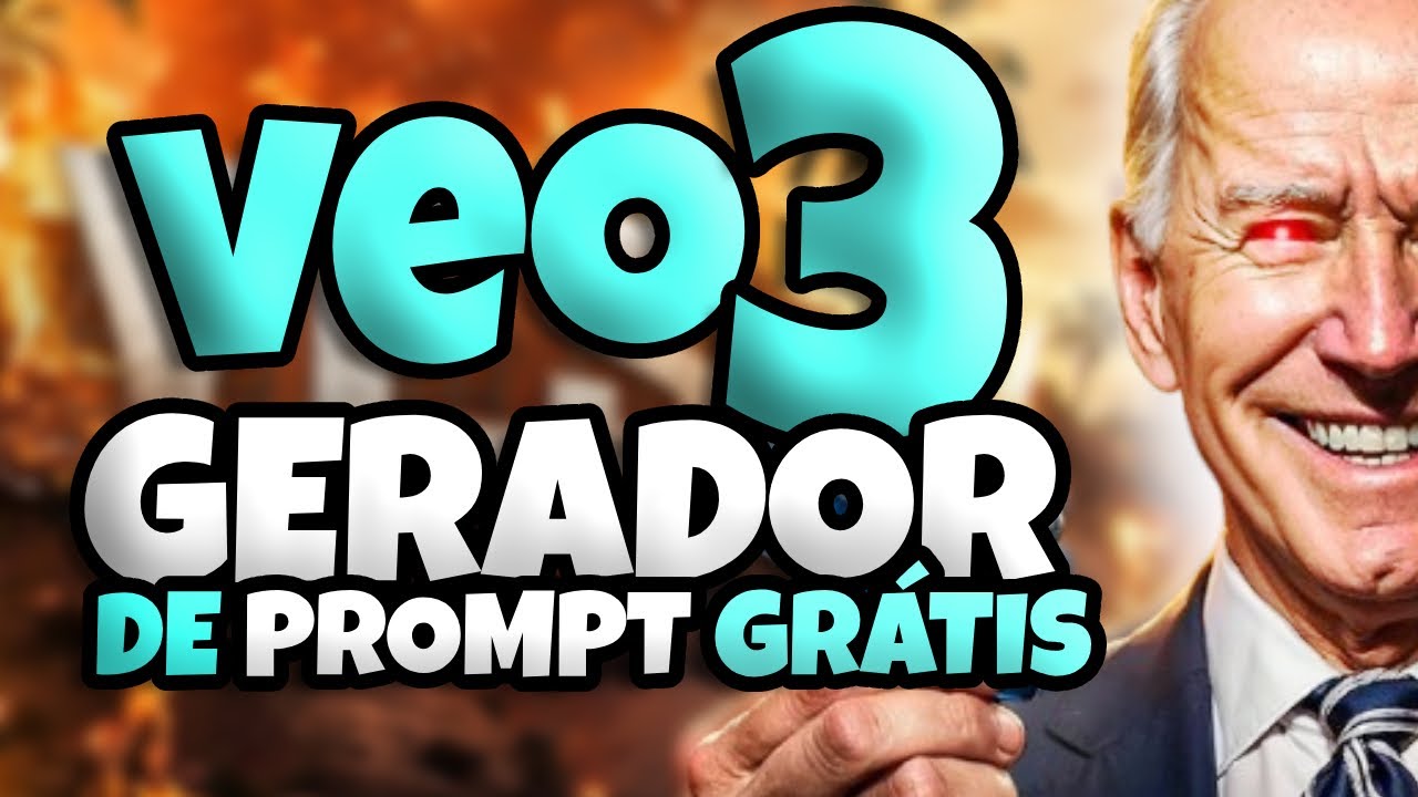 CRIEI um GERADOR DE PROMPT para Google VEO 3 - ACESSE GRÁTIS