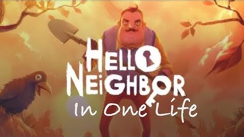 Hello Neighbor but if I Die I RESET (Edit of Stream)