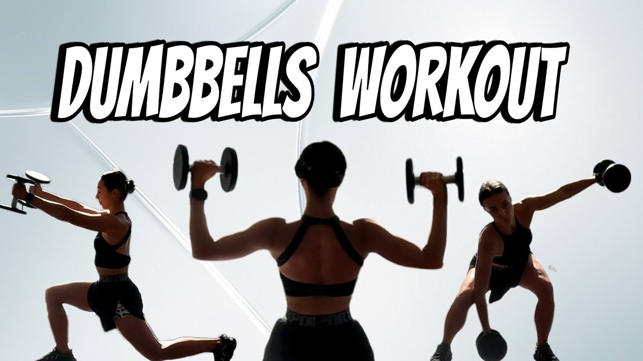 45 MIN DUMBBELL HIIT WORKOUT 🔥 FULL BODY FAT BURN | STRENGTH & CARDIO CHALLENGE