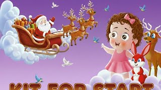 Santa Claus give away & kids | Donkey writing is children pigeon is hungry| Pigeon dancing 📦