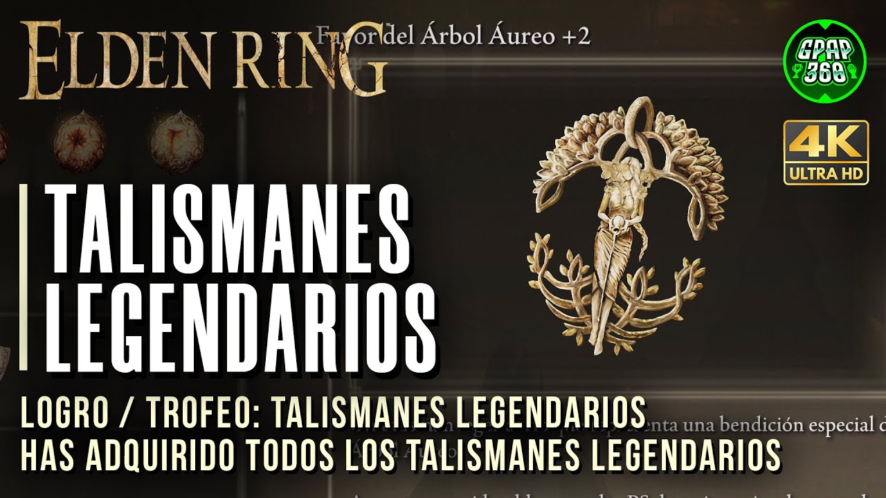 Elden Ring | Localización de TODOS los Talismanes legendarios (Logro/Trofeo: Talismanes legendarios)