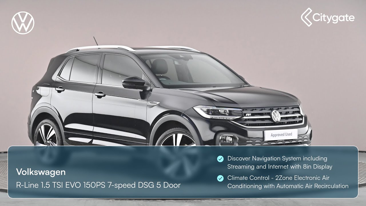 Volkswagen T-Cross - R-Line 1.5 TSI EVO 150PS 7-speed DSG 5 Door - West ...