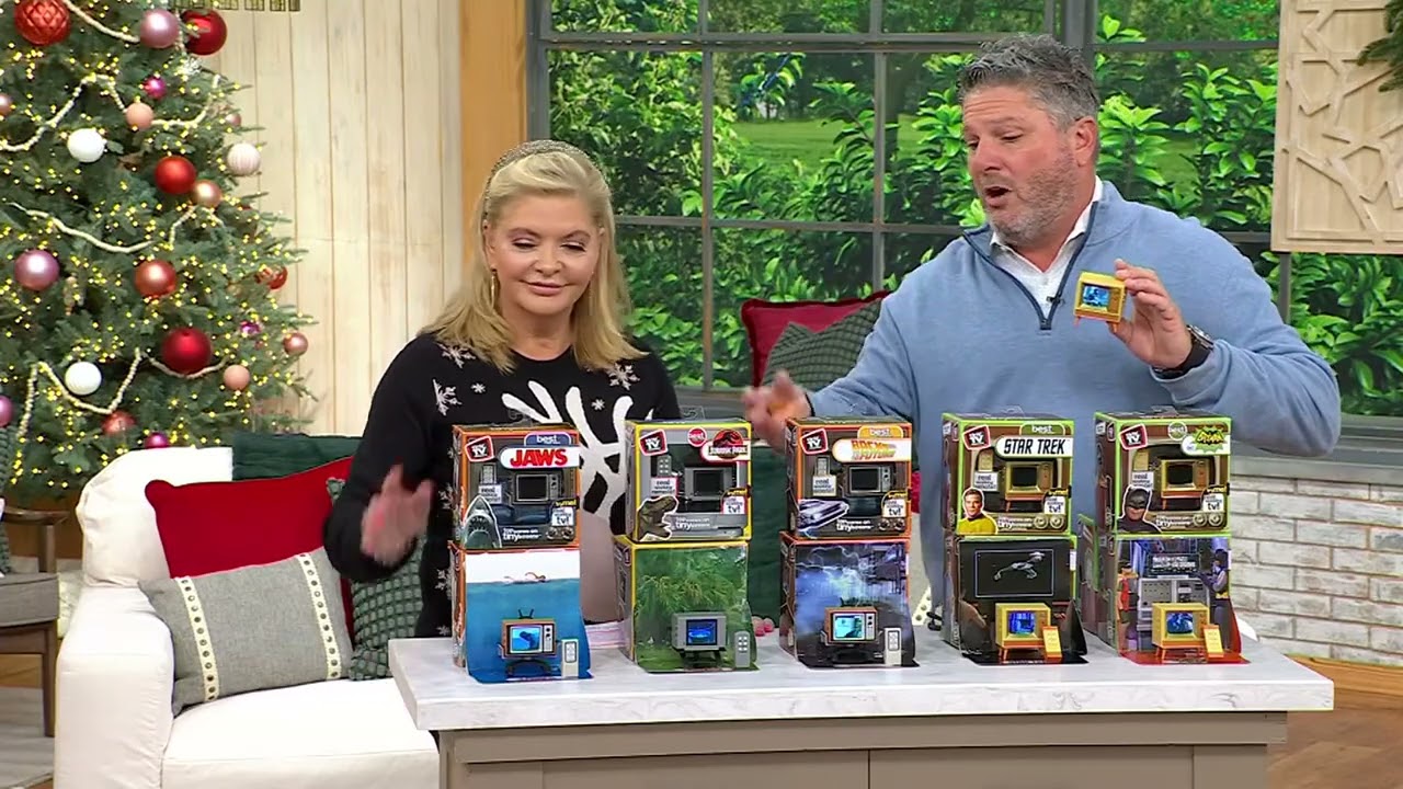 Tiny TV Classics Collectible TV with Real Working Remote on QVC