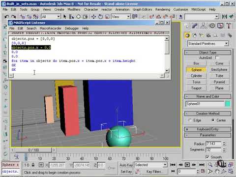 3dsmax 8 Scripting CD1 - 9 - 02