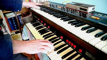 ROLAND JUNO 6 and SOLINA STRING ENSEMBLE