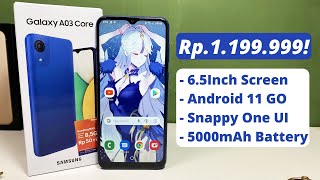 Rp.1.199.999 Android 11 GO + Layar Mantep! | Samsung Galaxy A03 Core Late Unboxing Dan First Impresi