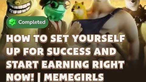 How to Set Yourself Up for Success and Start Earning RIGHT NOW! | MemeFi Video Code Today