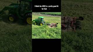 Grass/Weeds Up To Cab! Small Tractor + Small Flexwing