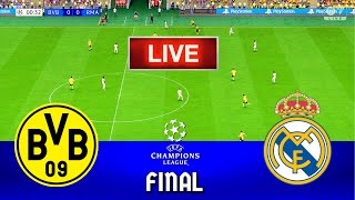 BORUSSIA DORTMUND Vs REAL MADRID - UEFA Champions League | Final | Live