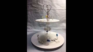 ２段のアクセサリートレイの作り方