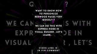 Celebrity How to use Express mode for extending Redwood page in Oracle Fusion, Express Visual Builder Studio Wealth