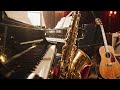 Cozy Winter Morning Jazz 🌅 Peaceful Cafe Piano Music for Study &amp; Relaxation