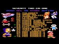 NES 72 in 1 Gameplay Played Childhood Retro Games 