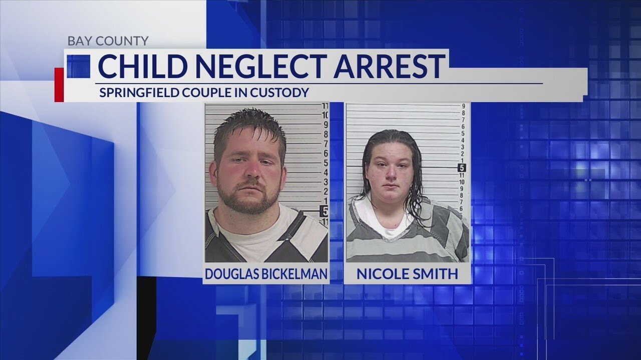Springfield couple arrested facing child neglect charges - YouTube