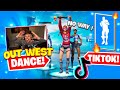 I Joined Streamers Using The Out West Emote in Fortnite *EARLY* (Not Clickbait)