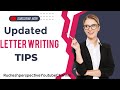 Revised letter writing tips, how to write a letter?