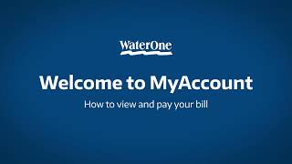 MyAccount Tutorial: How to View and Pay Your Bill