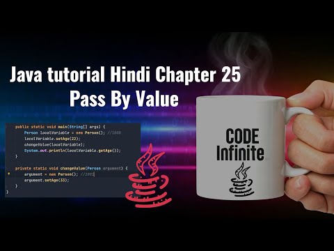 Java tutorial Hindi Chapter 25 - Pass By Value