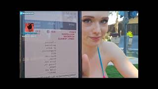 Amouranth Da Las Explicaciones En Su Stream En Español En Bikini