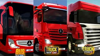 BUS.S.U vs TRUCK.S.18 vs TRUCK.S.U Zuuks games comparison and Evolution screenshot 4