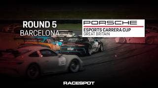 Porsche Esports Carrera Cup GB | Rounds 9&10 at Barcelona
Porsche Esports Carrera Cup GB | Rounds 9&10 at Barcelona Porsche Esports Carrera Cup GB | Rounds 9&10 at Barcelona