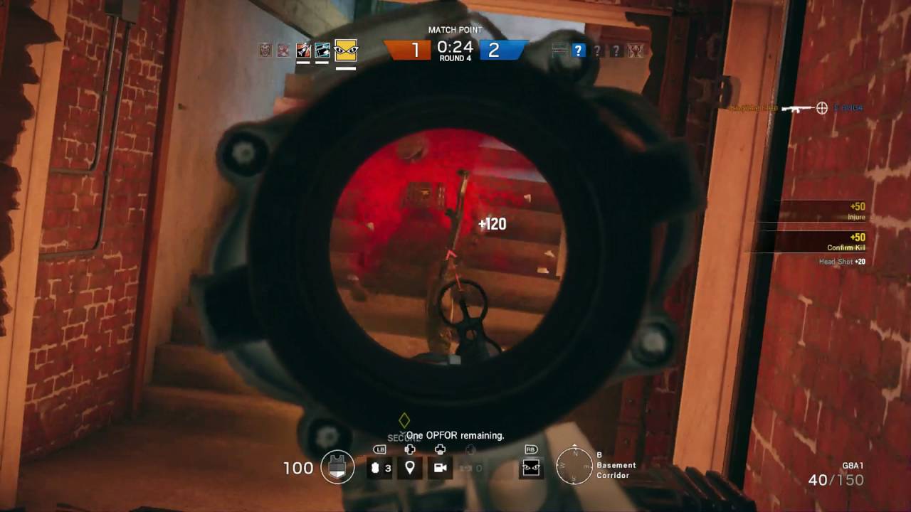 Rainbow Six Siege - Quick eliminations at Oregon - YouTube