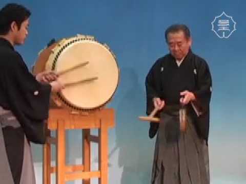 拍子盤　囃子 盤渉楽】能楽囃子 能楽太鼓 | Japanese Traditional Drum Music