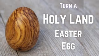 How to Turn a Holy Land Easter Egg | Woodturning